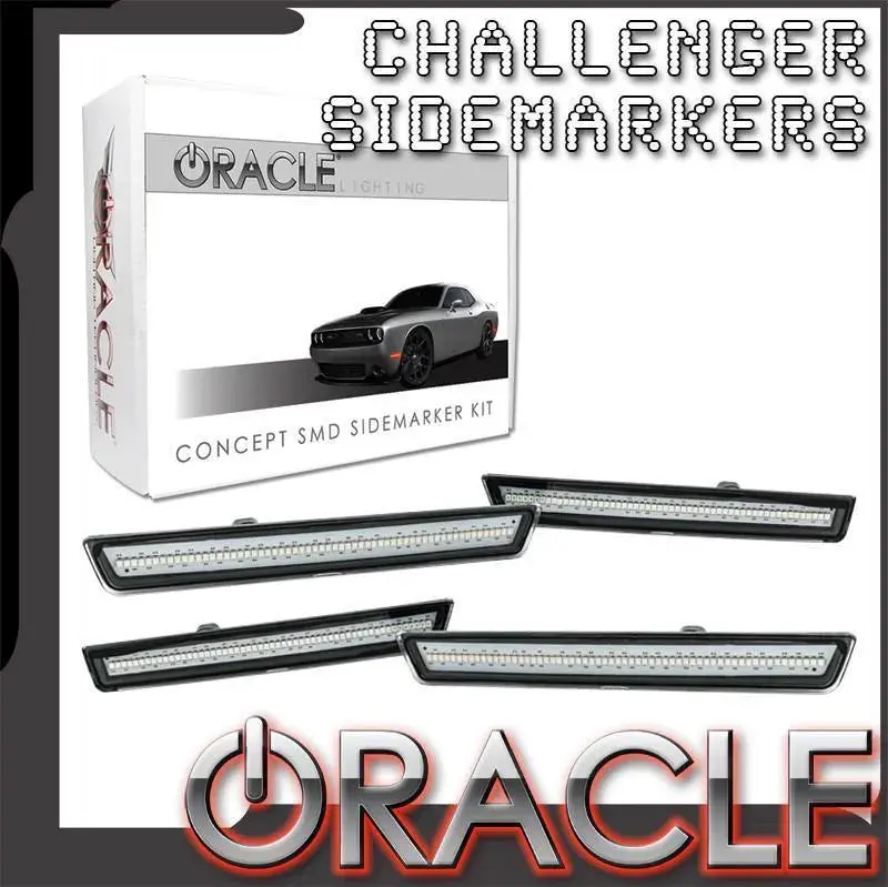 Oracle Lighting 2015-2023 Dodge Challenger Concept Sidemarker Set 1