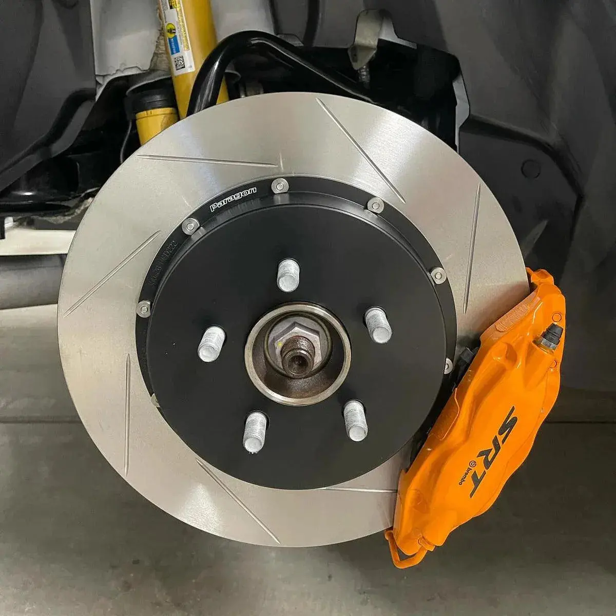 Paragon Brakes 2015-2023 Dodge Charger / Challenger Srt Hellcat / Scatpack - Front And Rear Rotor Package 6