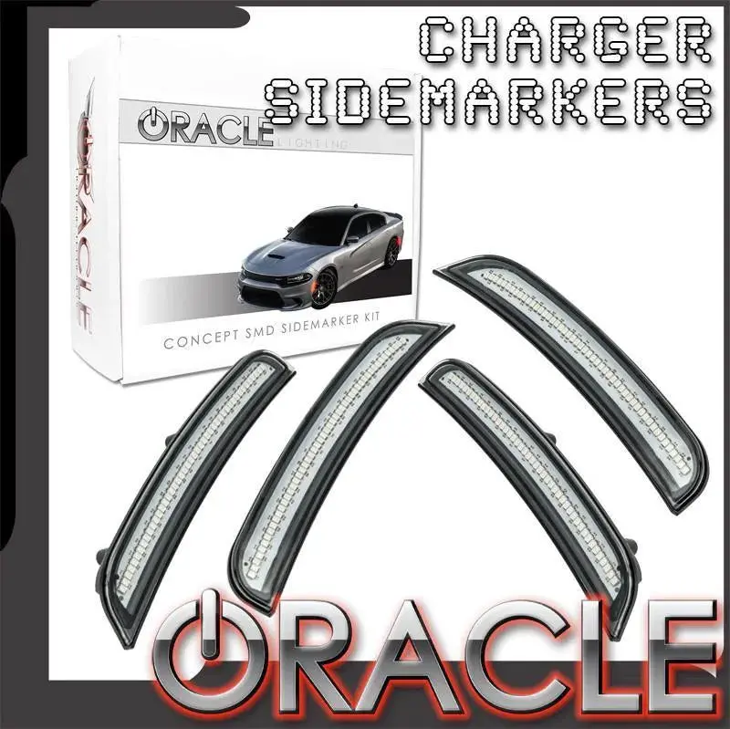 Oracle Lighting 2015-2023 Dodge Charger Concept Smd Sidemarker Set 1