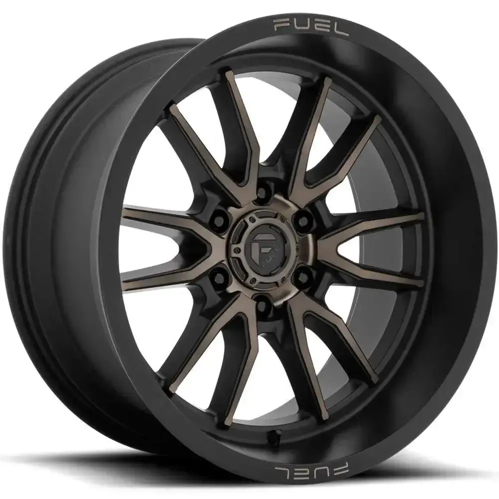 Fuel Clash  Black W/ Bronze Tint Wheel 1