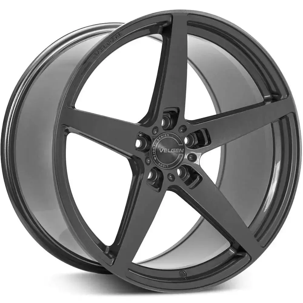 Velgen Classic5 V2 Wheel Brushed Titanium 1