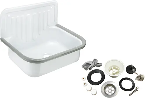 Cornat Stalen Uitgietbak 50Cm Wi - Agbset50 1