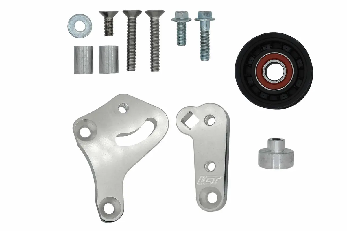 Ict Billet Corvette Cts-V Billet Aluminum Manual Belt Tensioner G8 Ctsv Z06 Ls7 Ls1 Ls2 Ls3 2