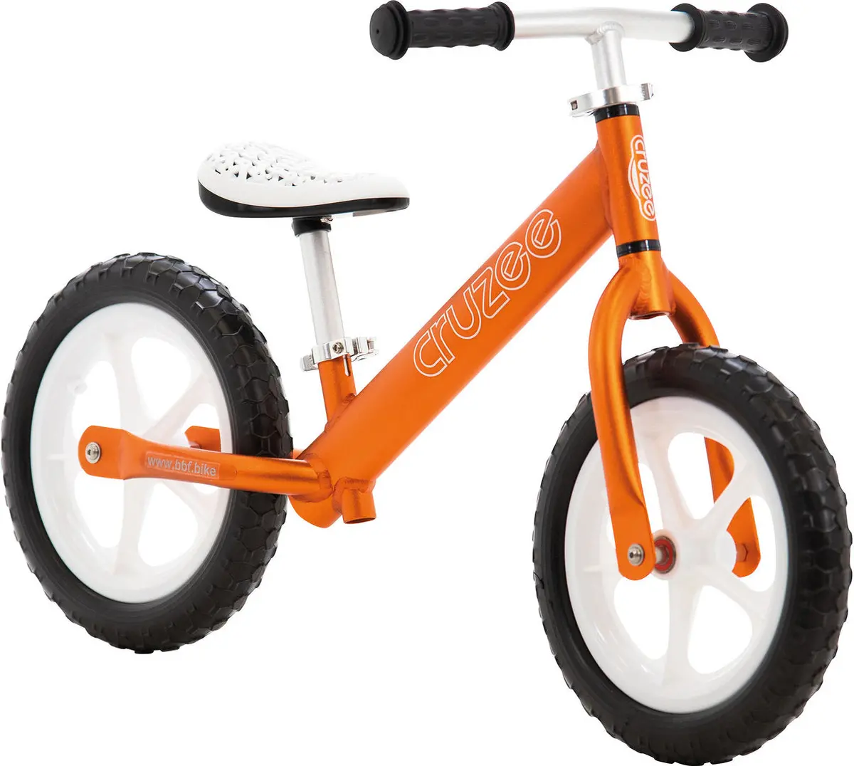 Cruzee Ultralite Balance Bike 12″ Orange 1