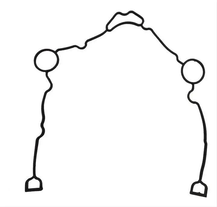 Hemi 5.7/6.1/6.4 Timing Cover Gasket 1