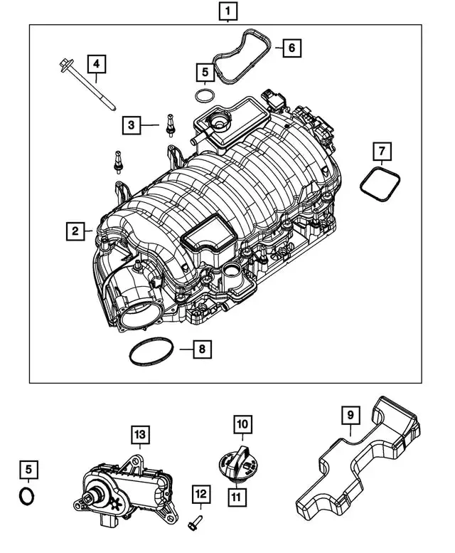 Mopar 392 Hemi Intake Manifold 1