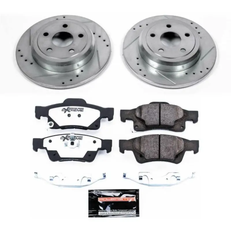 Power Stop 11-19 Dodge Durango Rear Z36 Truck & Tow Brake Kit 1