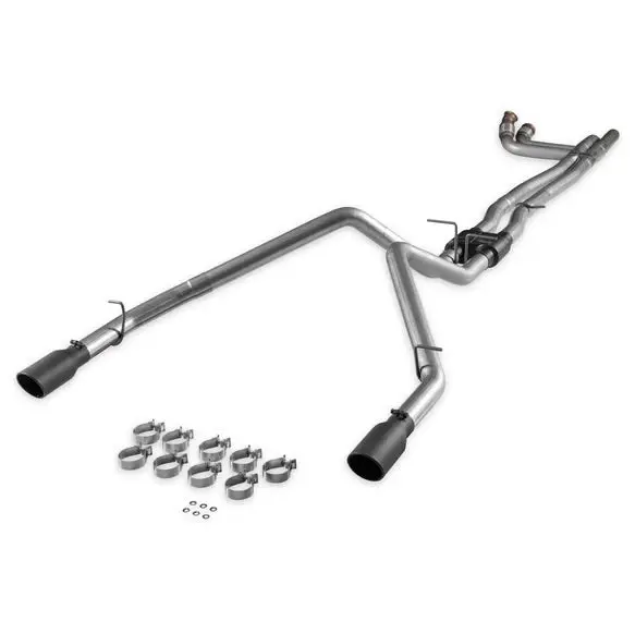 Flowmaster Outlaw Cat-Back Exhaust System Fits 2025 - 2026 Ram 1500 3.0L Standard And High Output, Outlaw Cat-Back Exhaust System, 409 Stainless Steel 1
