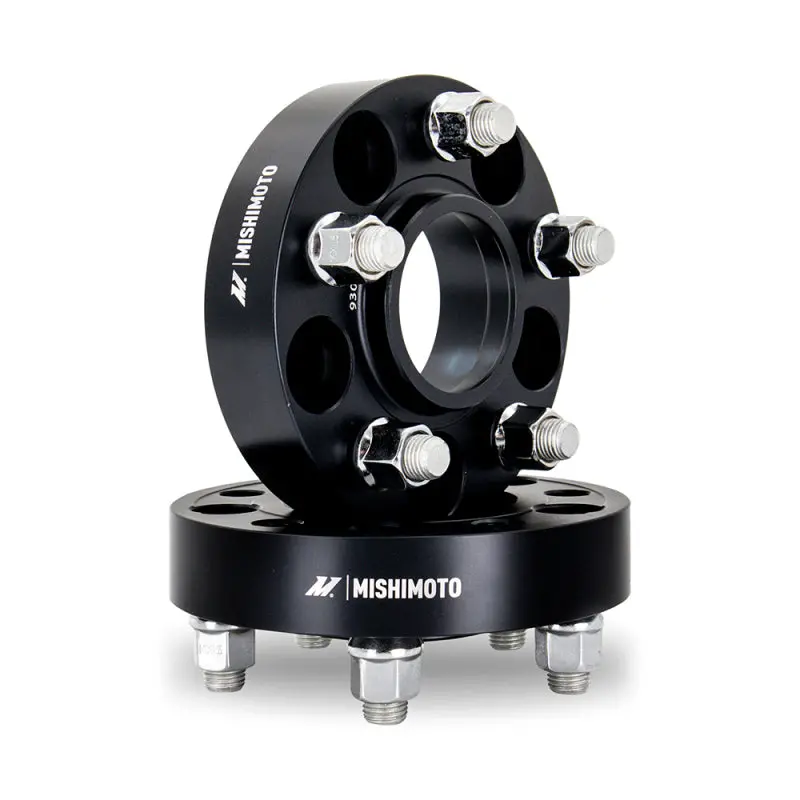 Mishimoto Wheel Spacers - 5X114.3 / 70.5 / 50 / M14 - Black 2