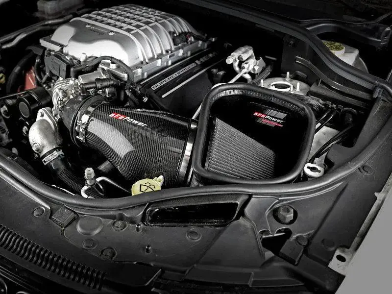 Afe Track Series Carbon Fiber Intake - 2018-2021 Jeep Grand Cherokee Trackhawk 1