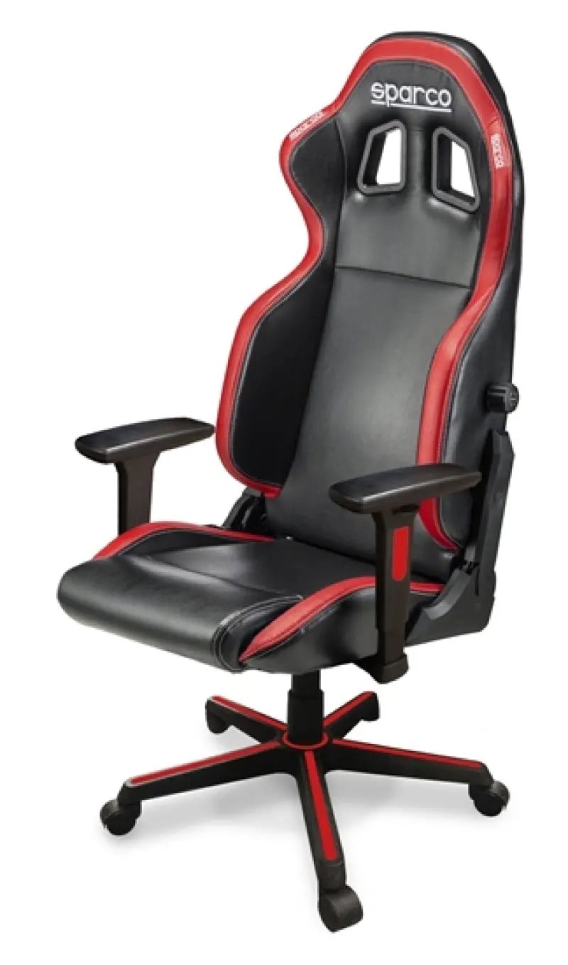 Sparco Game Chair Icon Blk/Red 1