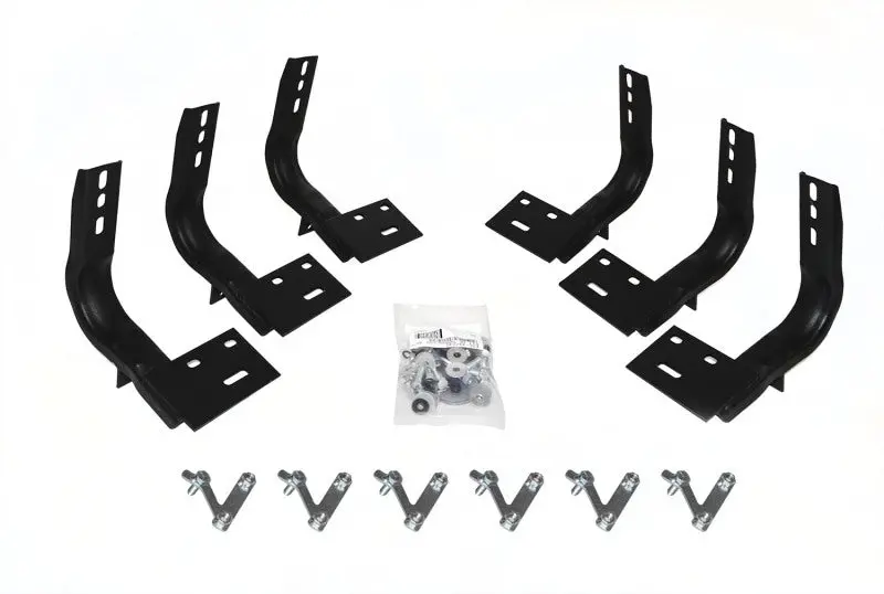 Go Rhino 09-09 Dodge Ram 1500 Brackets For Oe Xtreme Cab Length Sidesteps 1