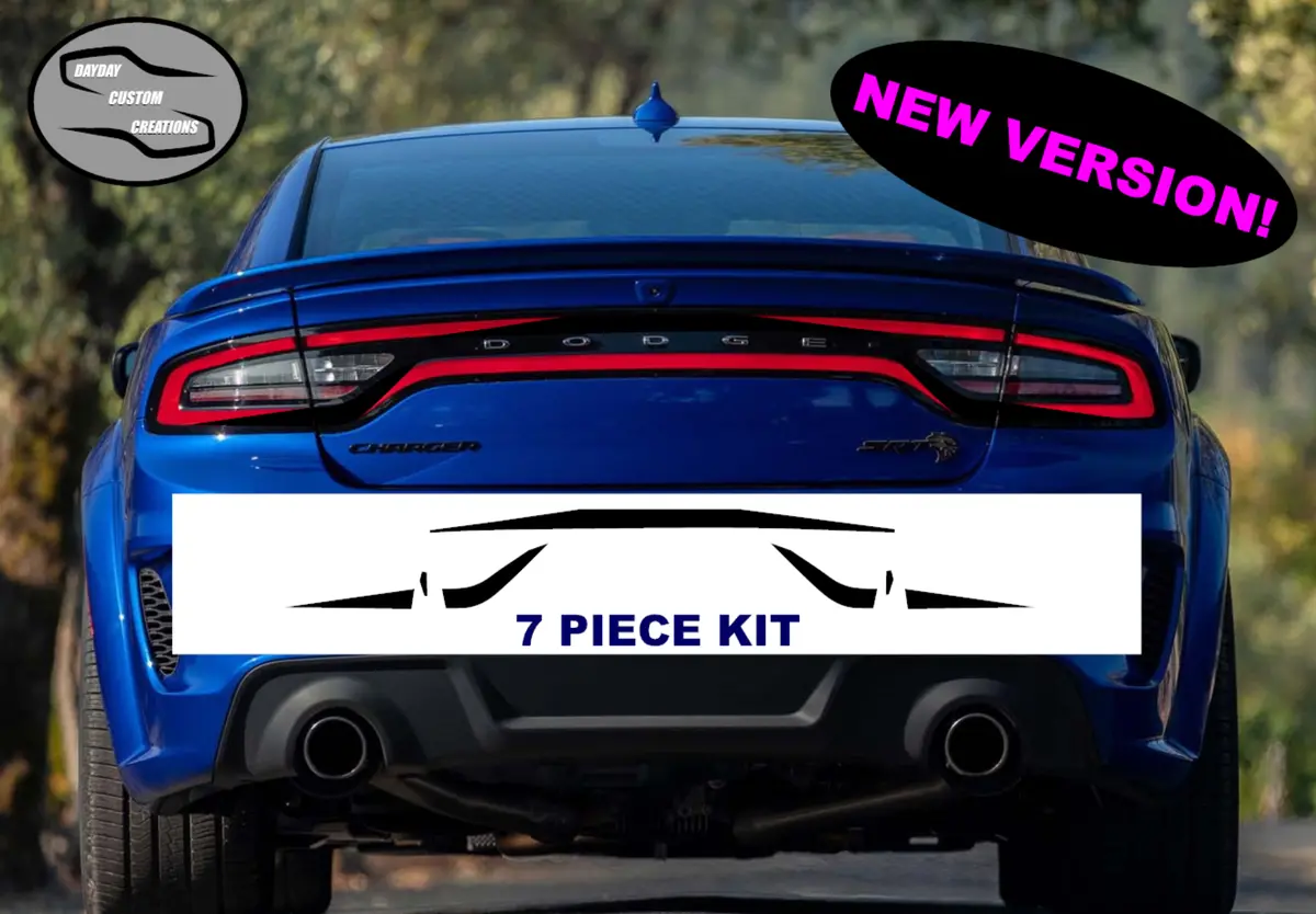 15-23 Dodge Charger Taillight Decal Design 2 1