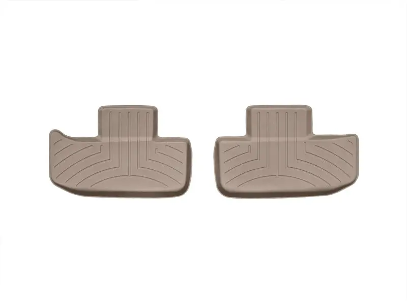 Weathertech 11+ Dodge Challenger Rear Floorliner - Tan 2