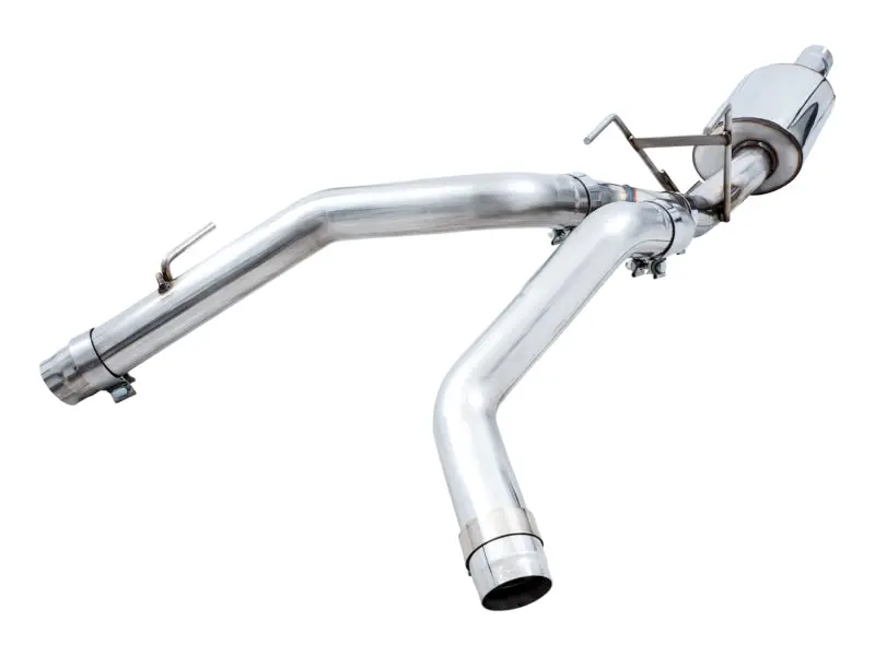 Awe Tuning 09-18 Ram 1500 5.7L (W/O Cutout) 0Fg Dual Rear Exit Cat-Back Exhaust - Diamond Black Tips 1