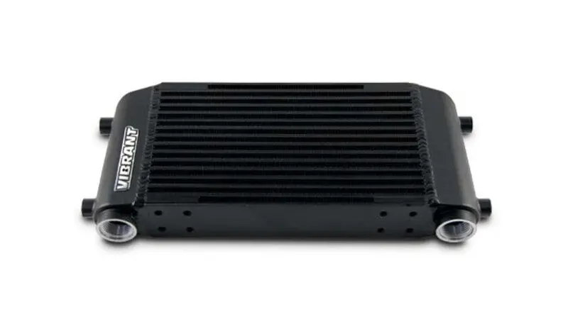 Vibrant Single Pass Oil Cooler Assembly 6In X 10In X 2In 1