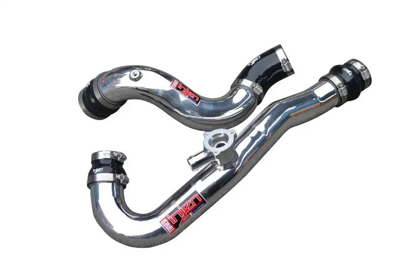 Injen 15-19 Ford Mustang 2.3L Ecoboost Aluminum Intercooler Piping Kit - Wrinkle Black 1