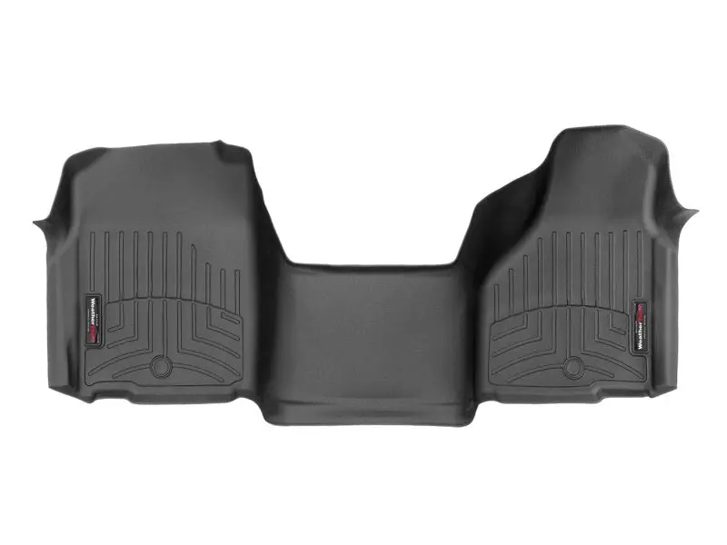 Weathertech 2012+ Dodge Ram 1500/2500/3500 (Reg/Quad Cab) Vinyl Front Floorliner - Black (At Only) 1