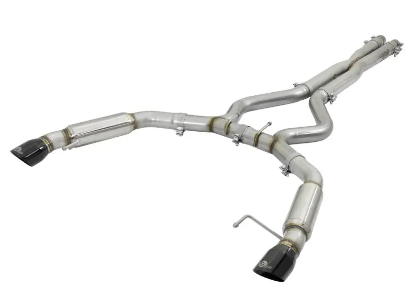 Afe Machforce Xp 3In 304 Ss Sport Tone Cat-Back W/ Black Tips 15-17 Ford Mustang V6-3.7L/V8-5.0L 1