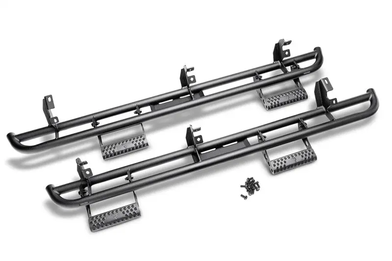N-Fab Rkr Step System 09-17 Dodge Ram 1500 Crew Cab - Tex. Black - 1.75In 1