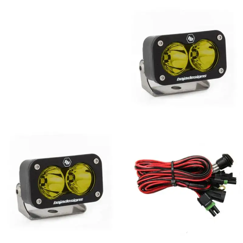 Baja Designs S2 Sport Spot Pattern Led Work Light - Amber. 1