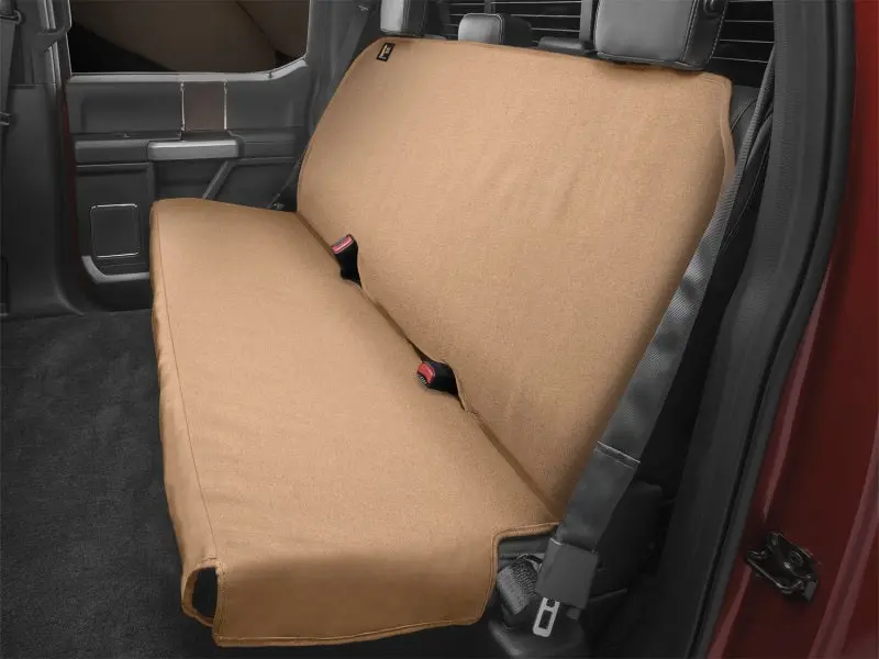 Weathertech 07-12 Acura Mdx / 02-06 Audi S4 / 10-15 Chevy Silverado 1500 Tan Rear Seat Protector 2