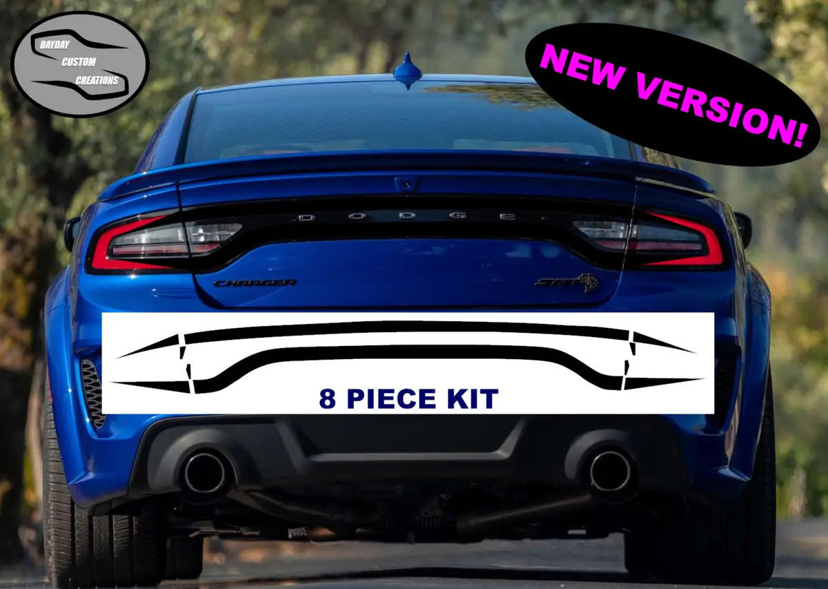 15-23 Dodge Charger Taillight Decal Design 6 1