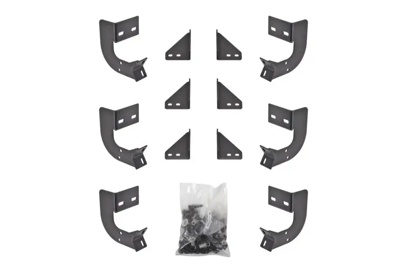 Deezee 13-23 Dodge/Ram Ram Running Board Hex Bracket Kit 1