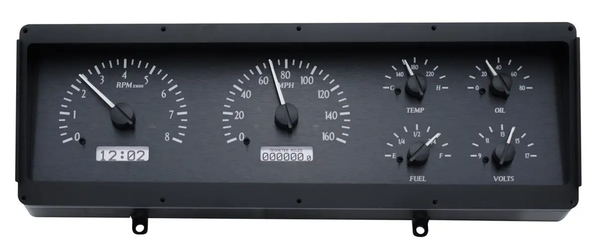 Dakota Digital Vhx-78O-Cut-K-W Direct-Fit Analog Gauge System – Vhx Series 1