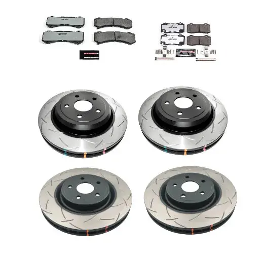 797 Performance Front & Rear Brake Package 2012-2021 Jeep Grand Cherokee Srt8 & 2018-2023 Durango  Srt / Rt Tow N Go (Single Piece Front Rotor) 1