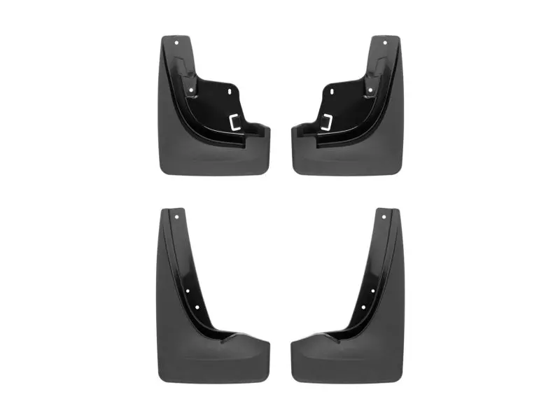 Weathertech 11-21 Jeep Grand Cherokee No Drill Mudflaps - Black 1