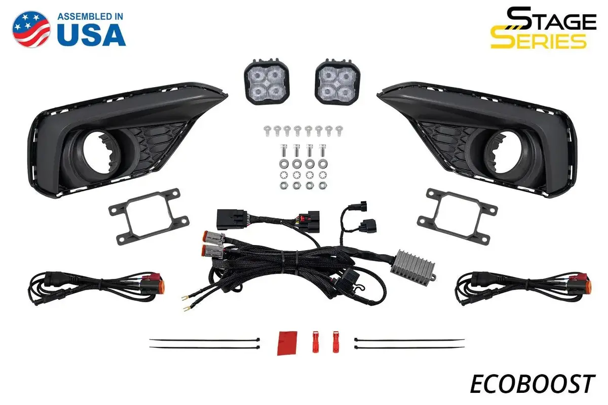 Diode Dynamics Ss3 Add-On Fog Lamp Kit For 2024-2025 Ford Mustang 3