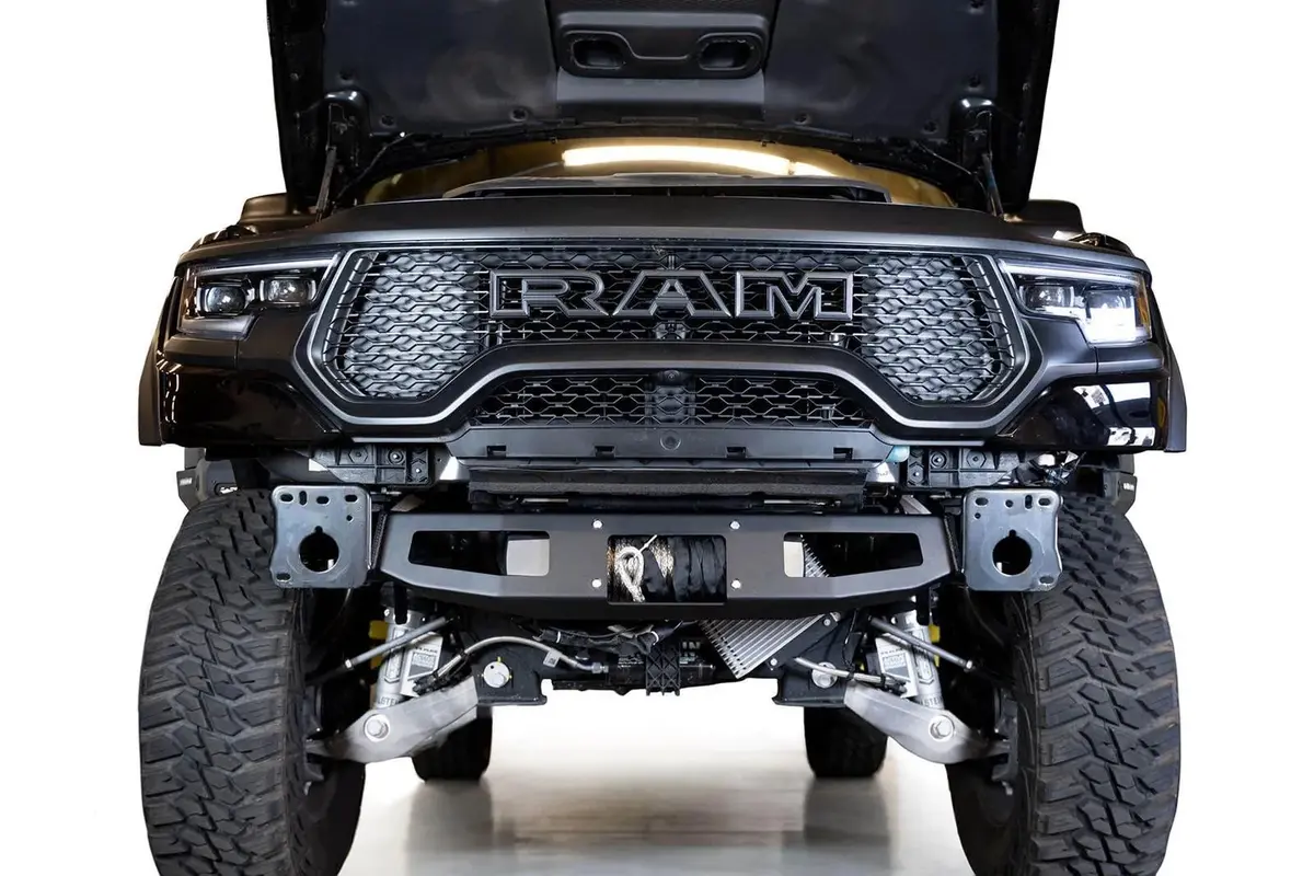 Addictive Desert Designs 21-24 Ram 1500 Trx Stealth Fighter Winch Kit 2
