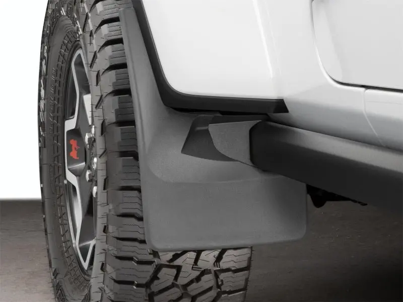 Weathertech 20+ Jeep Gladiator No Drill Mudflaps - Black 2