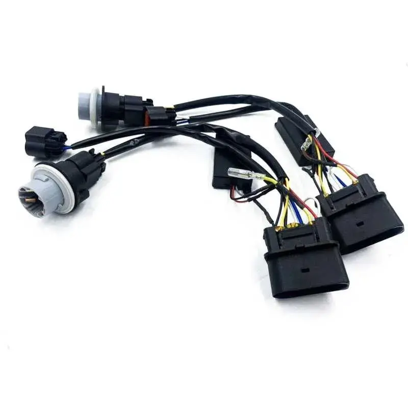 Alpharex 13-18 Ram Truck Stock Projector Headlights To Alpharex Projector Headlights Converters 1