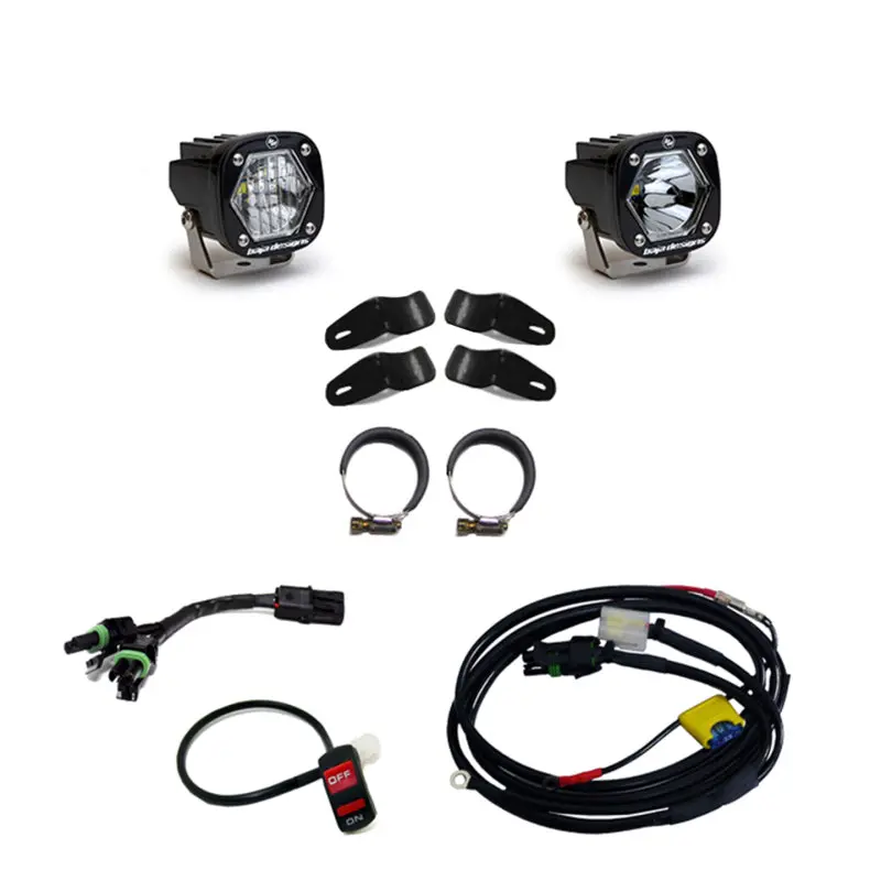 Baja Designs S1 Universal Moto Kit Driving/Combo Baja Desgins 1