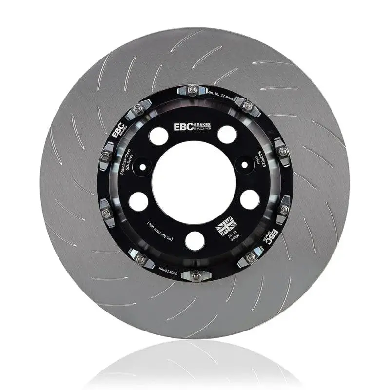 Ebc Racing 2015-2021 Dodge Challenger/Charger Srt Hellcat 2 Piece Sg Racing Front Rotors (6 Piston Calipers) 1
