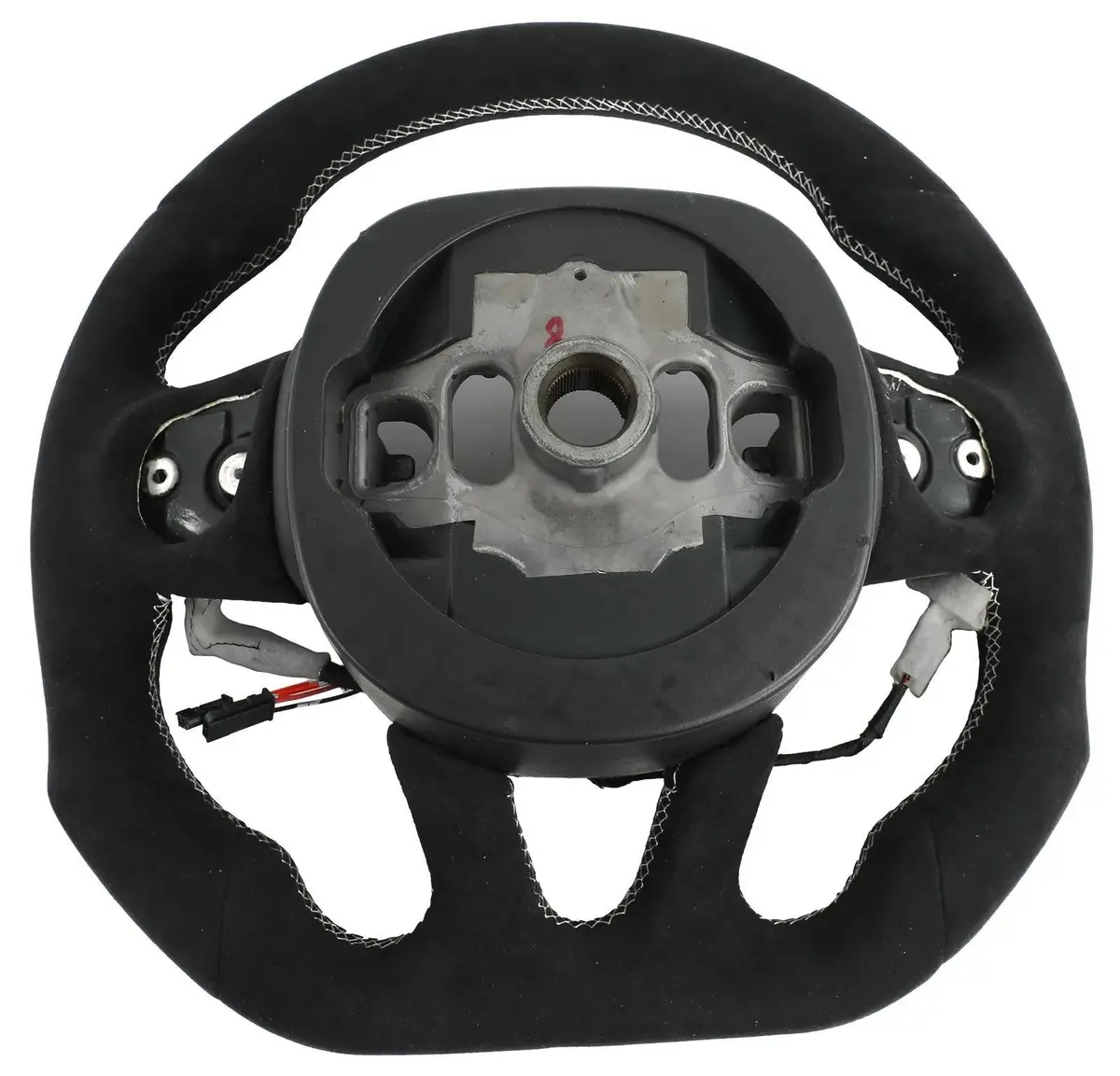 Drake 3 Spoke Flat Bottom Steering Heated Wheel 2015-2023 Dodge Charger / Challenger 2