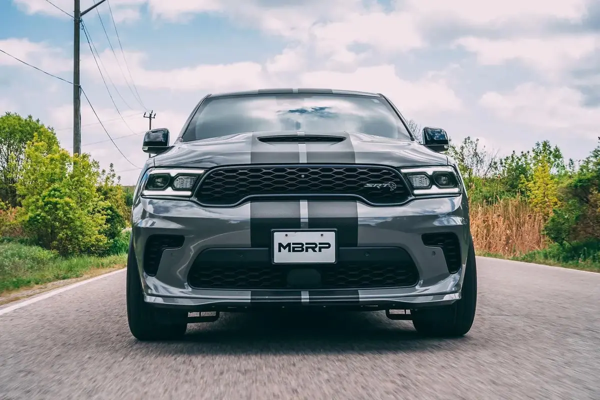 Mbrp 2018+ Dodge Durango Srt / Srt Hellcat 6.4L/6.2L 3In Race Dual Rear Exit Catback Exhaust 2