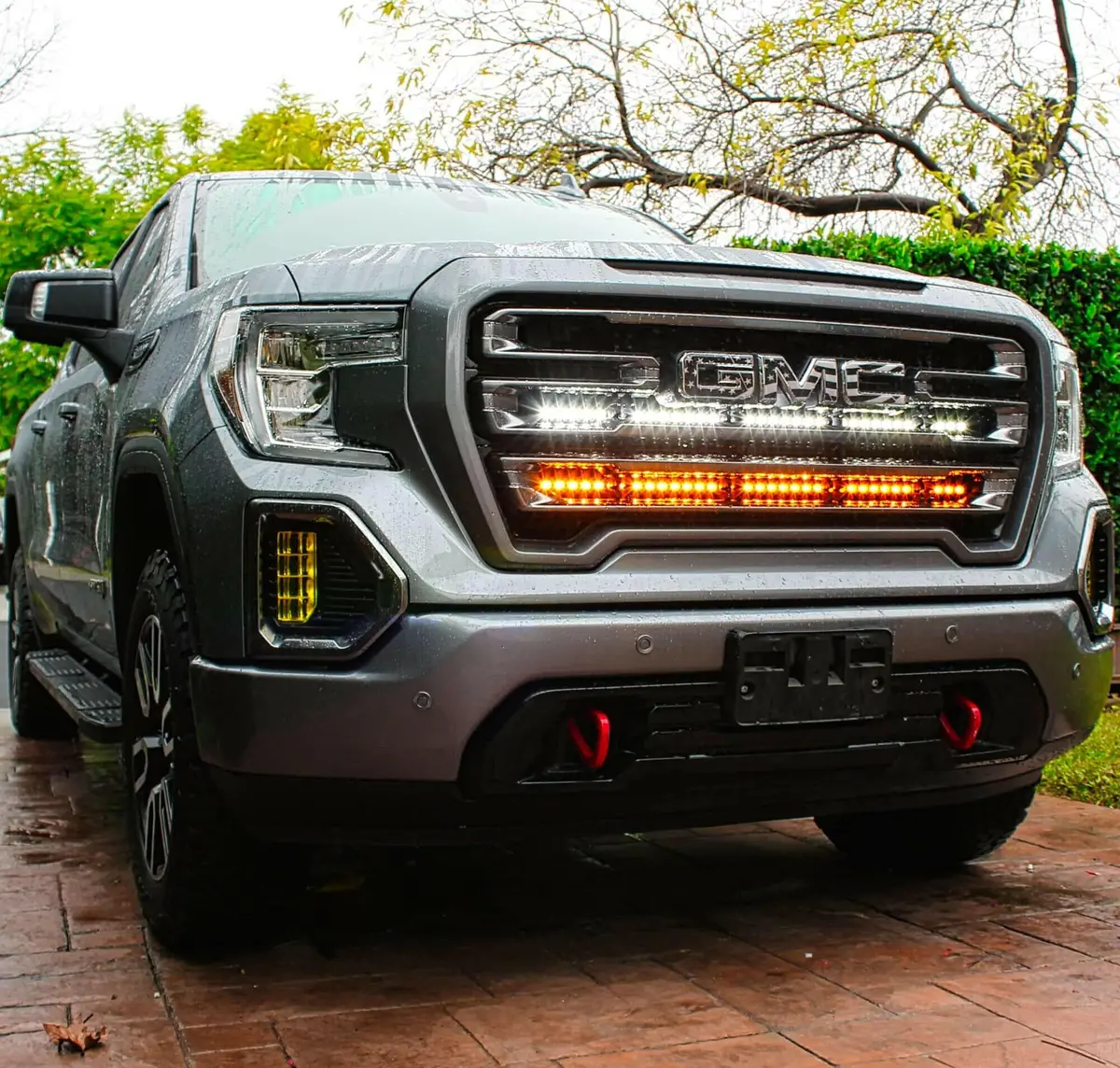 2019+ Gmc Sierra 1500 Dual 40S Light Bars 1