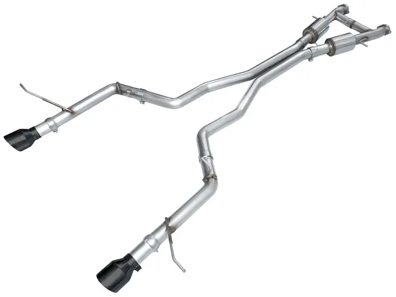 Awe Tuning 11-24 Dodge Durango 5.7L Track Edition Exhaust W/ Diamond Black Tips 1