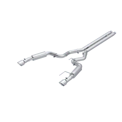 Mbrp 2024+ Ford Mustang Gt S650, 5.0L 3In Dual Split Rear Aluminized Steel 1