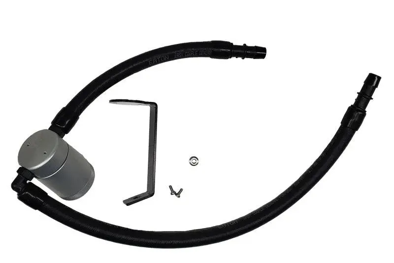 J&L 11-23 Dodge Charger/Challenger/Chrysler 300C  3.6 Oil Separator 3.0 Passenger Side  - Clear Anodized 1