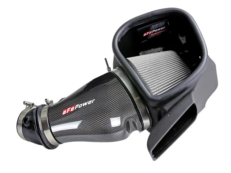 Afe Track Series Carbon Fiber Pro Dry S Ais - 2018 Jeep Grand Cherokee Trackhawk (Wk2) V8-6.2L(Sc) 1