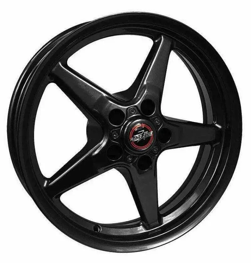 Race Star 92 Drag Star Bracket Racer Gloss Black Wheel 1