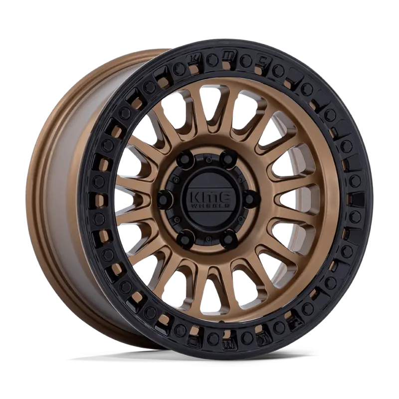 Kmc Ims Bronze W/ Black Lip Wheel 1