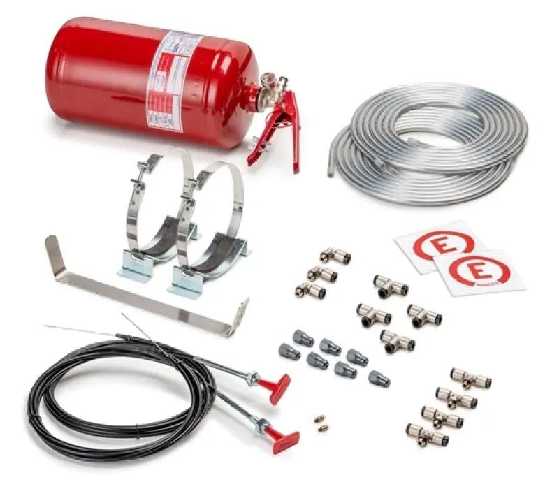 Sparco 4.25 Liter Mechanical Steel Extinguisher System 1