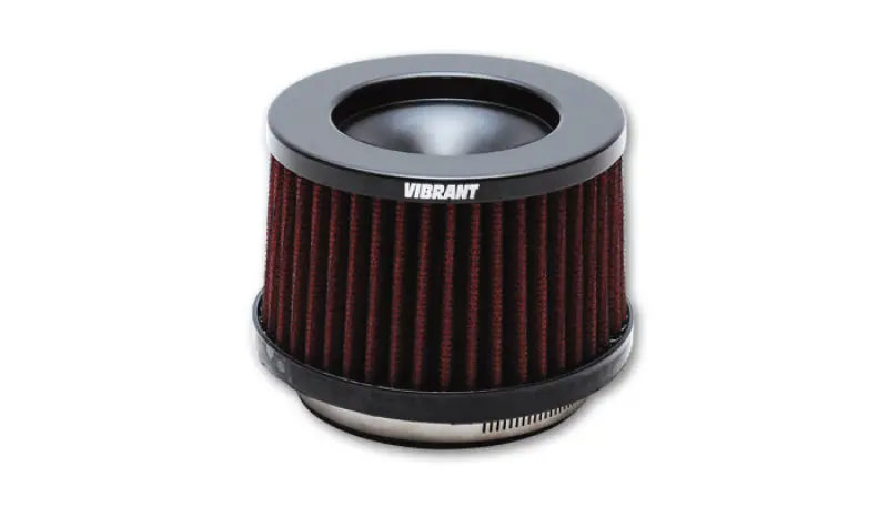 Vibrant The Classic Perf Air Filter 4.75In O.D. Cone X 3-1/2In Tall X 3In Inlet I.D. Turbo Outlets 1