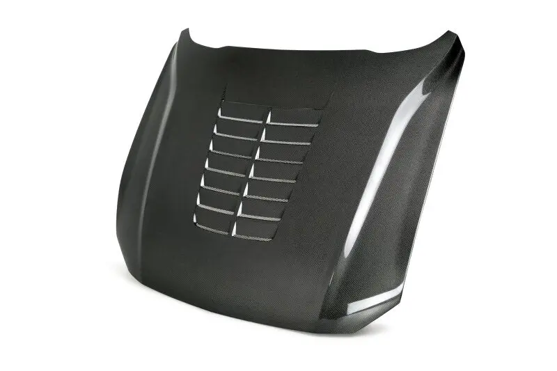 Anderson Composites 18-19 Ford Mustang Double Sided Type-Gt5 Carbon Fiber Hood 1
