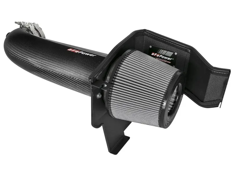 Afe Power Magnum Force Carbon Fiber Stage 2 Track Series Pro Dry S Cais - 11-18 Dodge Challenger V8 1